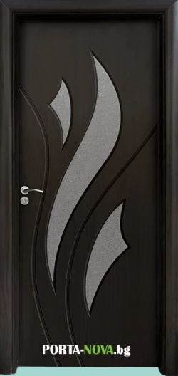Интериорна врата Стандарт 033, цвят Венге