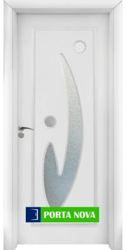 070-w-250x496-1 Интериорна врата Стандарт, модел 070, цвят Бял