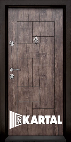 blindirana-vhodna-vrata-kartal-t-100-antik-250x496-1 Блиндирана Входна Врата Картал, модел Т-100, цвят Антик