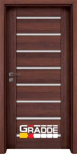 Интериорна врата Gradde Axel Glas, Graddex Klasse A, Glass_SchwedischeEsch